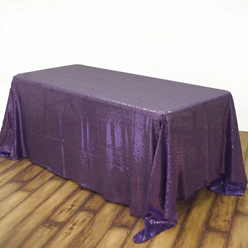 Miniatura 3 de BalsaCircle - Mantel rectangular negro de 90 x 156 pulgadas para bodas, fiestas, pasteles, postres, eventos, mantelería