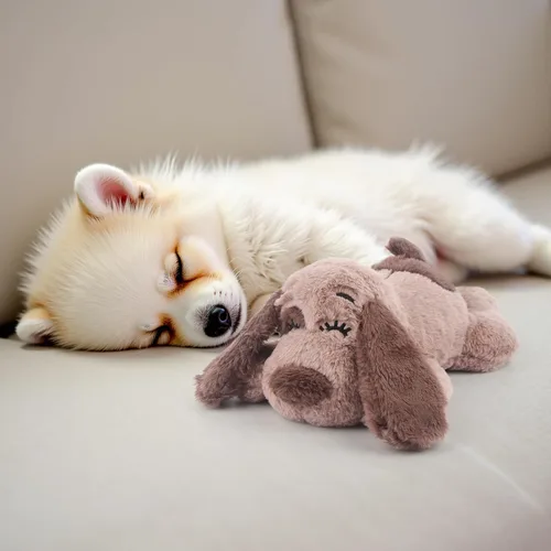Miniatura 5 de BEVERLYSHARK Beverly Shark Juguete de latido del corazón para cachorros, ayuda para aliviar la ansiedad de los perros, juguete de entrenamiento