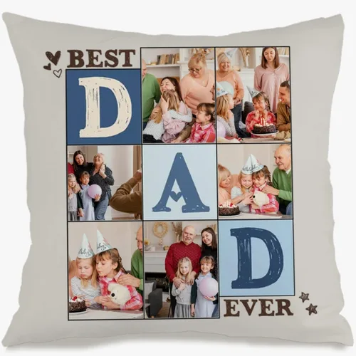 Miniatura 13 de Custom Memory Pillow Case Created with a Single Photo and Your Chosen Words Forming a comforting Cushion That Also Makes a Thoughtful Gift