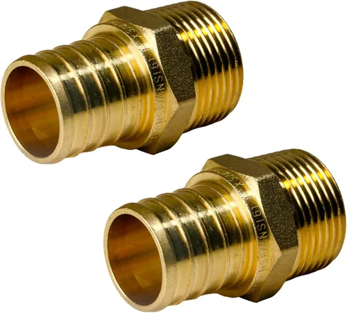 Miniatura 23 de XFITTING 1 pulgada Pex x 1 pulgada Adaptador Femenino NPT, 23-4-3=2X, 2 Piezas