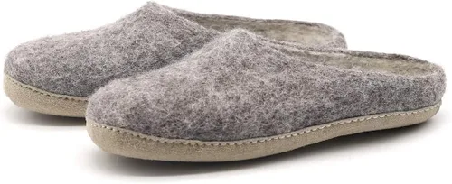 Miniatura 3 de Nootkas Pantuflas tipo mule para mujer de lana merino de fieltro 'Astoria