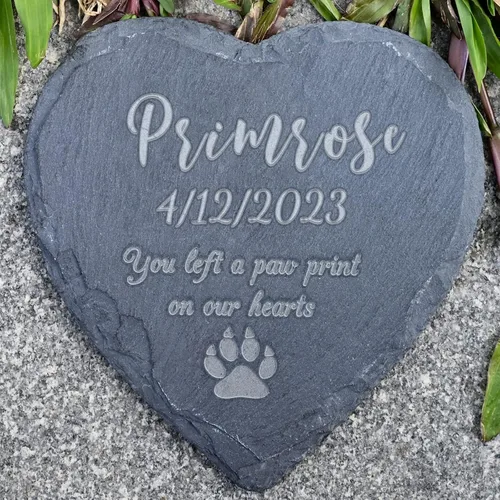 Miniatura 19 de Regalo conmemorativo de la pérdida de perro, piedra conmemorativa personalizada para mascotas, lápida de condolencias para perros por pérdida
