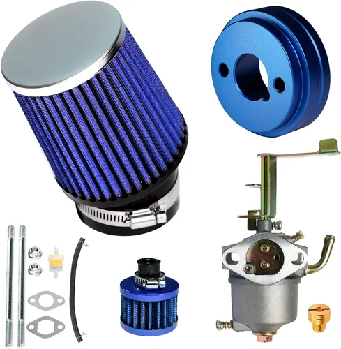 Miniatura 9 de JMCHstore Kit adaptador de filtro de aire de carburador de alto rendimiento para FRP GMB100 Coleman CT100U CC100X 98cc, motor Predator 79cc 3HP
