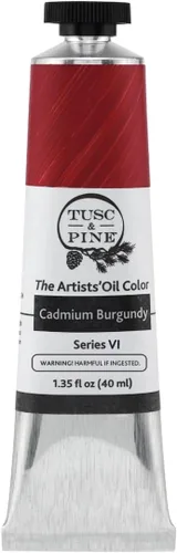 Miniatura 33 de Tusc & Pine Pintura al óleo Artist – Alizarin Crimson, 1.4 fl oz, sin amarilleo, consistencia rica y cremosa, carga máxima de pigmento, pinturas al