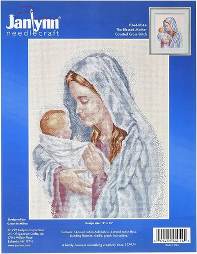 Miniatura 14 de Janlynn – Kit para cuadro de punto de cruz, diseño de mujer