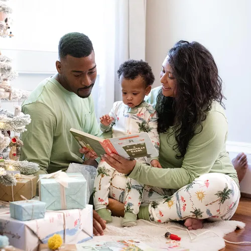 Miniatura 3 de Burt's Bees Baby - Conjuntos de pijamas de Navidad familiares a juego, de algodón orgánico, para niños, bebés, mujeres y adultos