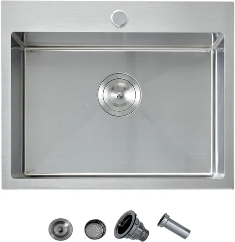 Fregadero de cocina de 20 pulgadas, acero inoxidable de 20 x 16 pulgadas, fregadero de cocina al aire libre, fregadero de cocina para exteriores,