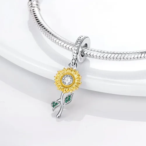 Miniatura 9 de MULA - Dijes de plata de ley 925 para pulseras y collares, colgantes de letras para la familia, cuentas de viaje en avión, dijes de árbol