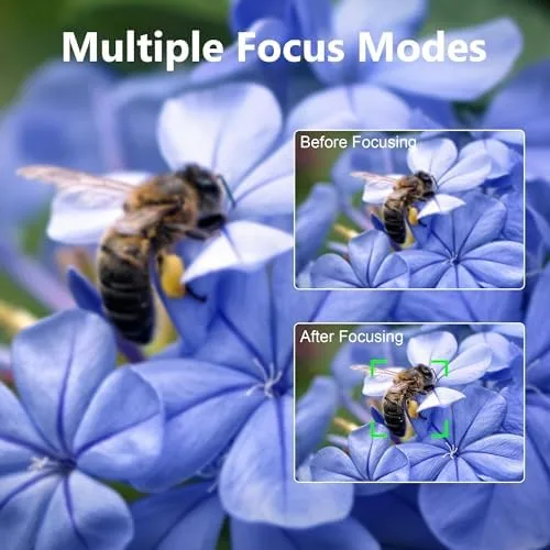 Miniatura 6 de Cámara digital de 64 MP con vlogging 4K y zoom de 18X, pantalla abatible compacta para niños y niñas