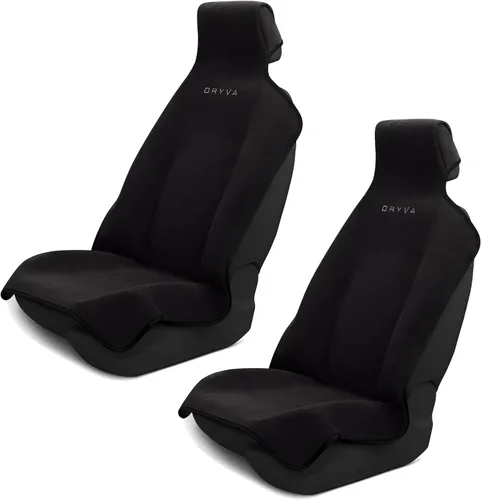 Miniatura 12 de Dryva Asiento - Toalla de microfibra premium para asiento de automóvil, impermeable y resistente al sudor, ajuste universal, lavable a máquina, Beige