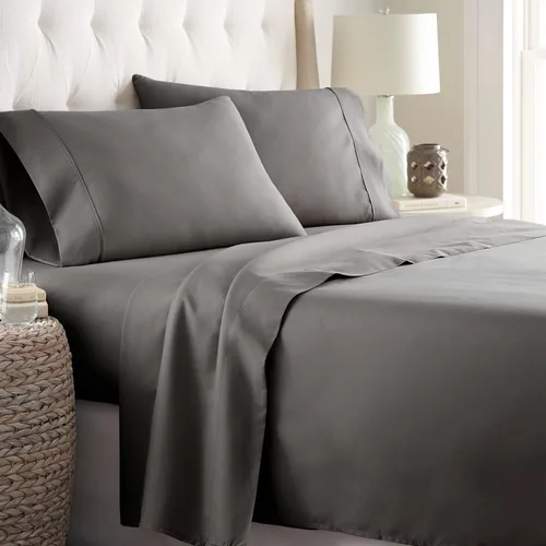 Miniatura 22 de Danjor Linens Juego de sábanas Cal King para personas que duermen con calor, sábanas de calidad de hotel con 4 fundas de almohada, bolsillos 03