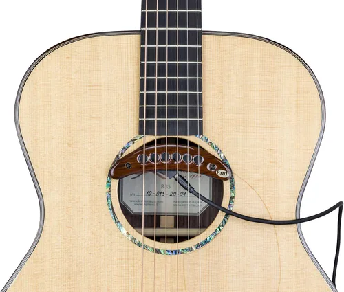 Miniatura 4 de KNA SP-1 Pastilla pasiva de sonda de bobina única para guitarra acústica de cuerda de acero, tono natural claro, ligero, perfil bajo, fácil