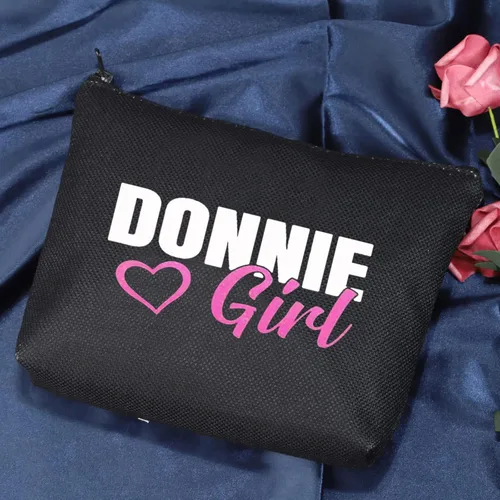 Miniatura 3 de POFULL Amante de la Música Regalo Banda de Música Mercancía Novedad Niño Grupo Cosméticos Bolsa Músi, Don chica