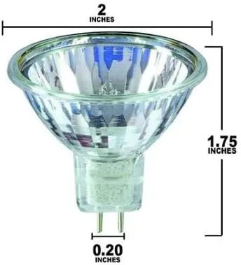 Miniatura 3 de MR16/FL - Flood - 12V - MR16 - Base de 2 pines GU5.3 - Foco con lente - MR16 (10 unidades)