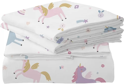 Miniatura 41 de MUSOLEI Sábana bajera ajustable de hongos, ropa de cama de hongos, decoración de hongos para niños, niños; juego de sábanas individuales; 1 sábana