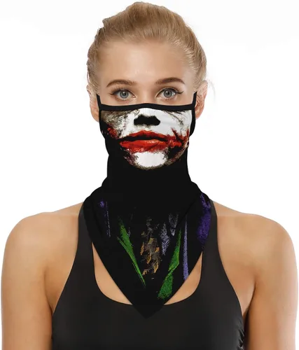 Miniatura 10 de YAYOUREL Polaina para el cuello, cubrebocas, bandanas para hombres y mujeres, de verano, UV, bufanda, cubrebocas, pasamontañas, diademas