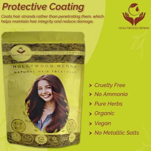 Miniatura 7 de Polvo para el cabello (polvo de henna herbal, 8.01 oz), tratamiento para el cabello, polvo de henna 100% orgánico para teñir y acondicionar