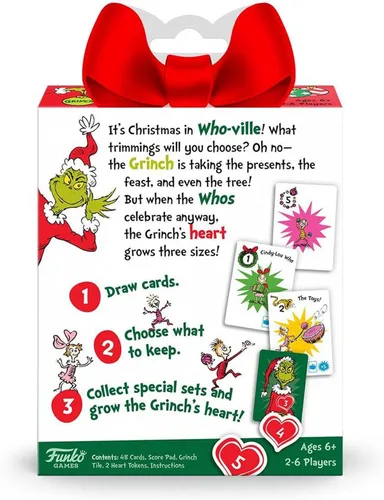 Miniatura 3 de Funko Pop! Dr. Seuss - Juego de cartas Grinch Grow Your Heart