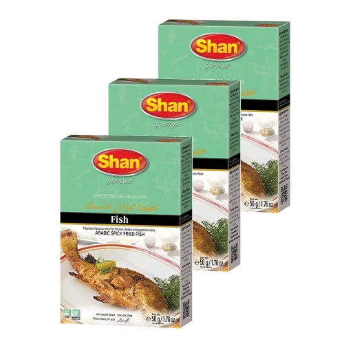 Miniatura 296 de Shan Korma Recipe and Seasoning Mix 1.76 oz (50g) - Spice Powder for Traditional Meat in Yogurt Sauce - Suitable for Vegetarians - Airtight Bag in a