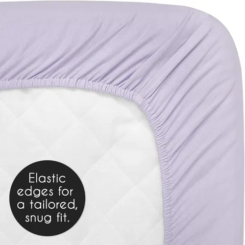 Miniatura 5 de Sweet Jojo Designs Sábanas ajustables para cuna de bebé (arcoíris bohemio negro y blanco) para niños o niñas, guardería infantil, habitación