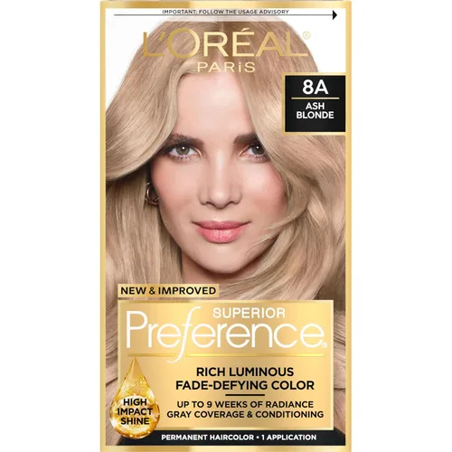 Miniatura 48 de L'Oreal Paris Superior Preference - Tinte permanente luminoso que desafía la decoloración, tinte para el cabello hasta 9 semanas de resplandor, 5C