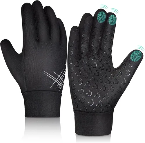 Guantes deportivos cálidos de invierno para niños, clima frío, pantalla táctil, resistente al viento, para nieve, ciclismo, senderismo, fútbol, al