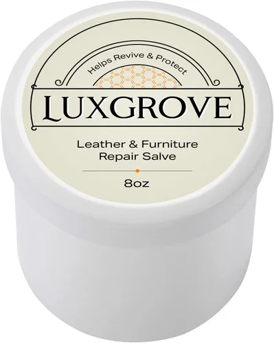 Miniatura 8 de LUXGROVE® Reparador de cuero y muebles - Pulidor, limpiador y acondicionador de cuero para suavizar, proteger y restaurar el cuero de cuero, jabón