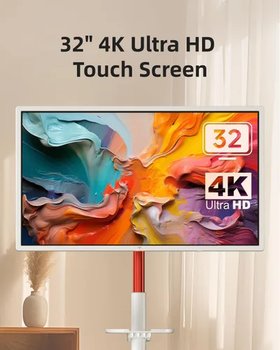 Miniatura 3 de KTC MegPad 32" Smart TV portátil, monitor de TV portátil con pantalla táctil 4K, Android 13 Google EDLA certificado 8G RAM+128G almacenamiento, CPU