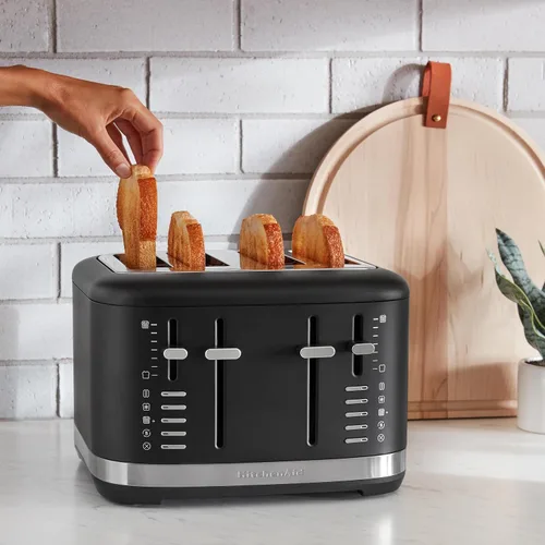 Miniatura 3 de Tostadora KitchenAid de 4 rebanadas, KMT4109BM, Negro Mate