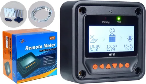 Medidor remoto MT-52 solo apto para EPEVER Brand Tracer-an/BN Series y Triron-N, Xtra, LS-B, VS-BN, eTracer, iTracer Monitor y set Parámetro de