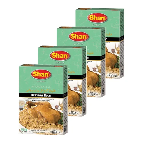 Miniatura 316 de Shan Korma Recipe and Seasoning Mix 1.76 oz (50g) - Spice Powder for Traditional Meat in Yogurt Sauce - Suitable for Vegetarians - Airtight Bag in a