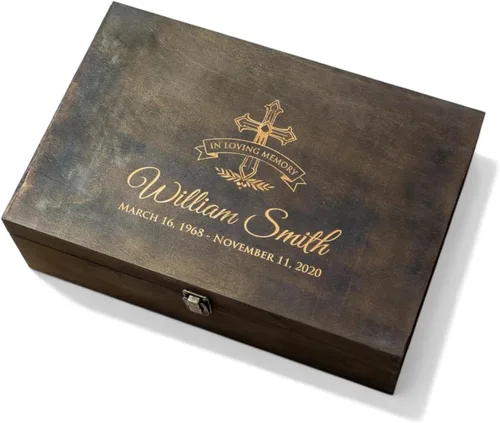 Miniatura 27 de Caja de Recuerdos de Madera Personalizada con Grabado Personalizado Caja de Memoria de Aventura para Parejas Recuerdos de Viaje Fotos Cartas - Cajas