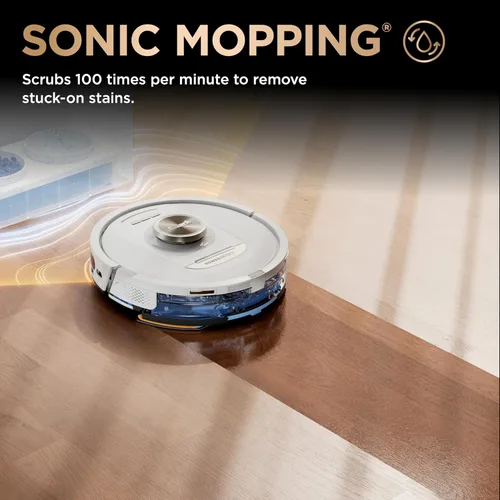 Miniatura 6 de Shark Robot aspiradora y trapeador, autovaciado, autolimpieza, robot aspirador y trapeador con sin bolsa, base de vacío HEPA de capacidad para 60