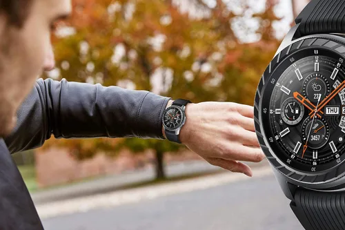 Miniatura 6 de BaiHui - Anillo de bisel compatible con Galaxy Watch de 1.81 pulgadas / Galaxy Gear S3 Frontier y anillo bisel clásico, cubierta de protección