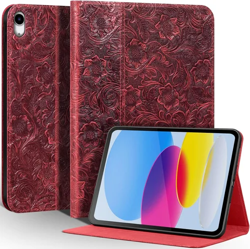Miniatura 12 de Funda de cuero Gexmil para iPad (A16) de 11ª generación de 11 pulgadas 2025, funda para iPad de 10ª generación de 10.9 pulgadas 2022, funda