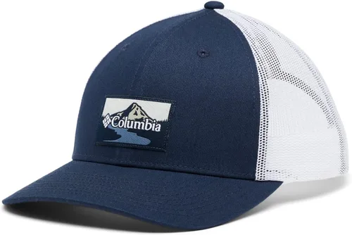 Miniatura 772 de Columbia - Gorra de malla con bandera con árboles unisex para adultos, corona alta