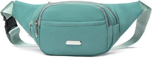 Miniatura 29 de FREETOO - Cangurera con correa ajustable para hombres y mujeres; para entrenamiento, viajes, correr, senderismo, ciclismo, uso casual, uso al aire