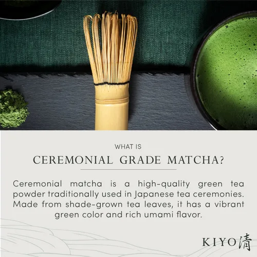 Miniatura 6 de Kiyo Matcha Grado Clásico Hatsumukashi Ceremonial Uji Matcha - Polvo de Té Verde Matcha Ceremonial de Primera Cosecha Japonesa Pura de Uji, Japón