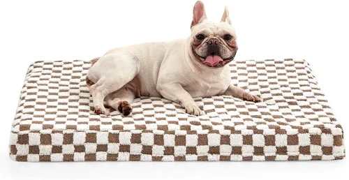 Miniatura 16 de JOEJOY Cama para perro para perros grandes, cama ortopédica extra grande para perros con funda extraíble y lavable, cama de espuma con forma de caja