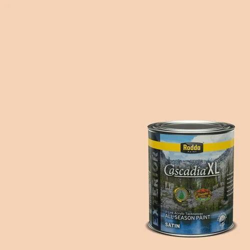 Miniatura 284 de Rodda Paint CASCADIA ZERO - Pintura plana e imprimación para interiores en uno, cuarto de galón, crema de ballet