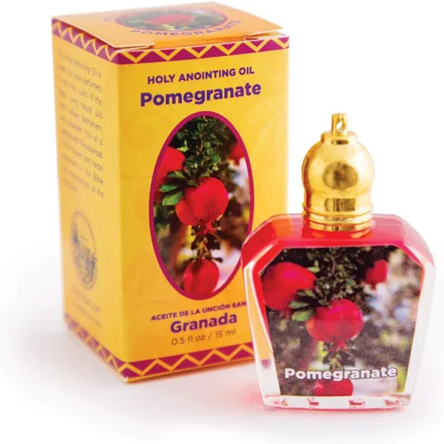 Miniatura 12 de Aceite de unción de tierra santa ámbar de Israel, botella enrollable de 1/2 oz de Jerusalén, hierbas y esencias de origen local, regalo