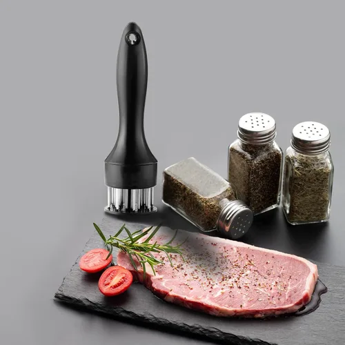 Miniatura 7 de OLULU - Ablandador de carne, aguja de acero inoxidable ultra afilada de 20 cuchillas para ablandar pollo, carne de res, filete, ternera y cerdo
