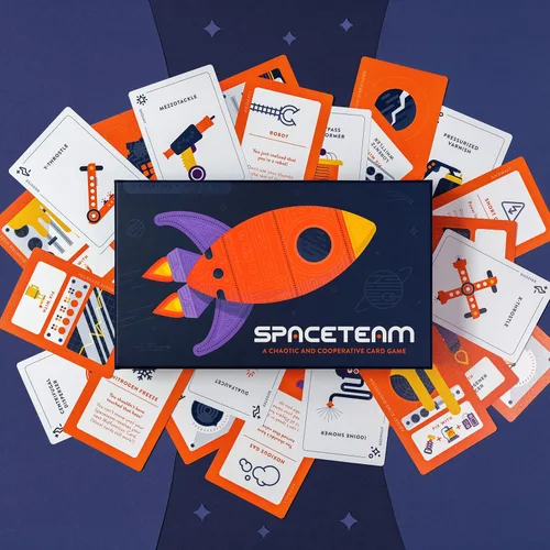 Miniatura 5 de Spaceteam: Juego de cartas con un ritmo rápido, cooperativo, ruidoso