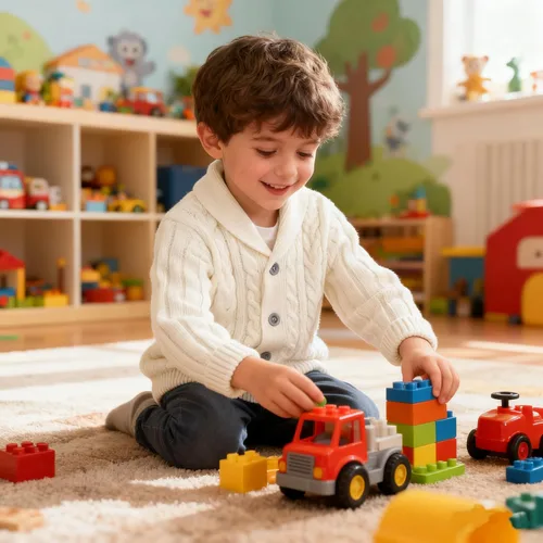 Miniatura 2 de Feidoog - Chamarra de punto con botones para bebés, suéter de ganchillo con cuello en V, suéter de punto para niños pequeños, patrón de punto