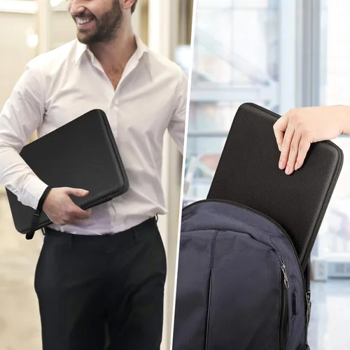 Miniatura 8 de FINPAC Funda rígida para laptop con funda para accesorios compatible con MacBook Neo (A18 Pro), MacBook M5/M4/M3/M2 de 13 pulgadas (2026-2022)
