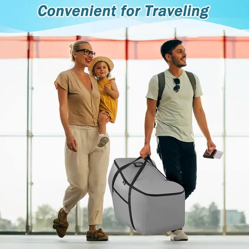 Miniatura 7 de SCTEL Bolsa de viaje para asiento de automóvil para todos los asientos y base de automóvil Nuna Pipa, cochecito de asiento de automóvil infantil