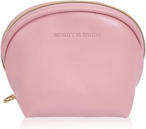 Miniatura 3 de Mini bolsa de lápiz labial, bolsa portátil para monedero, mini bolsa de maquillaje con compartimentos, Negro