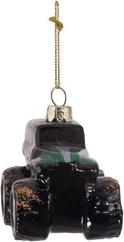 Miniatura 2 de Kurt Adler MJ4131 - Adorno de mermelada de monstruo, negro, estándar