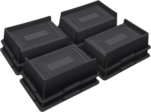 Miniatura 28 de ANNKUT Elevadores de cama de 2 pulgadas, resistentes, elevadores de sofá de gran tamaño, elevadores de muebles extra anchos para sofá, mesa
