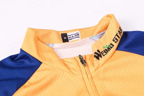 Miniatura 195 de Nuevo Pro cremallera completa hombres ciclismo Jersey manga corta Riding Shirt USA